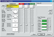 Figure 2. User-selectable assembly parameters